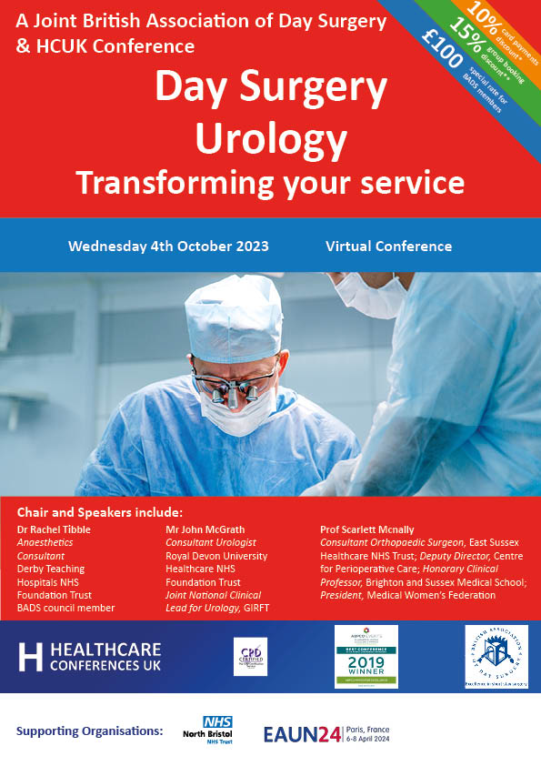 Day Surgery Urology Transforming your service BADS Conference