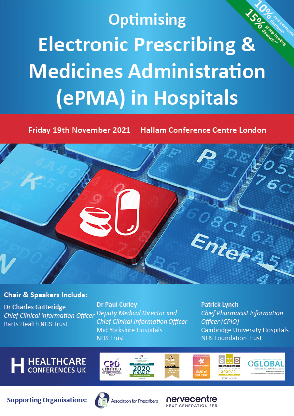 Optimising Electronic Prescribing & Medicines Administration (ePMA) In ...